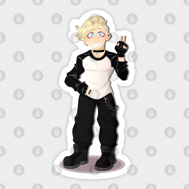 Soft Eboy Vibes Sticker by EmzGalaxy